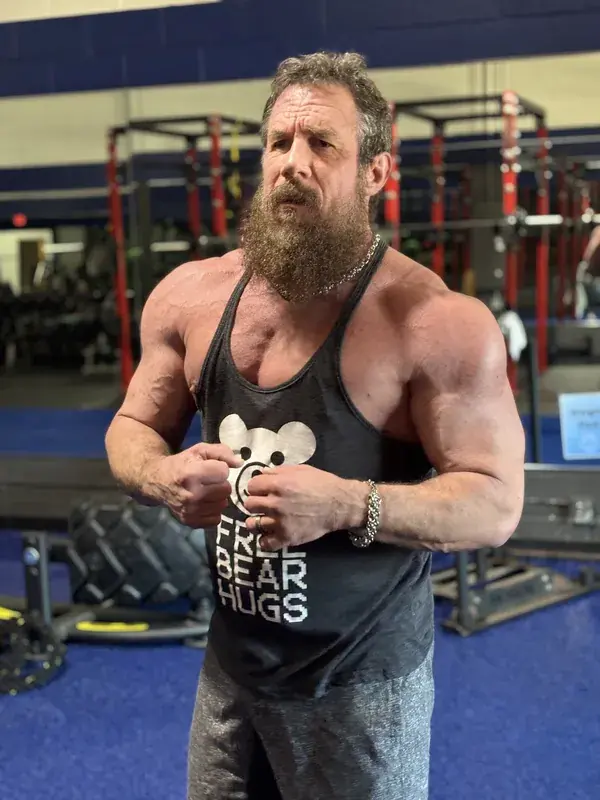 Marco Stallion XL at the gym